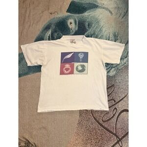 Vintage 90s Nike Design Camp 5th Annual Oneita Art Tee Rare Graphic T-Shirt Sz L